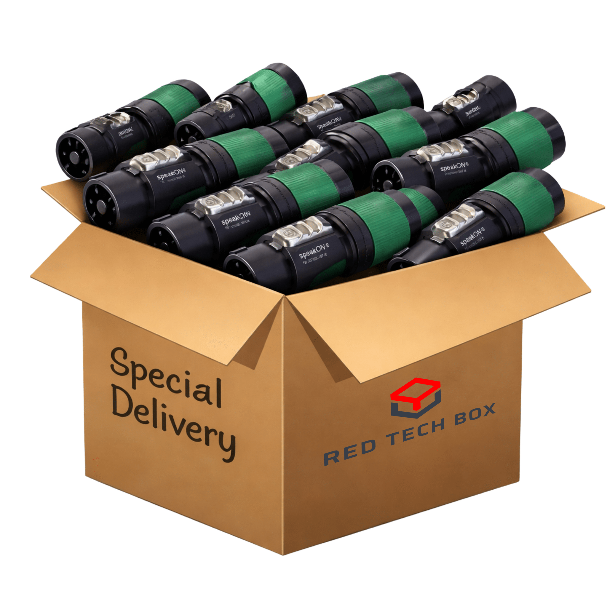 Pack of 50 | NL4FXX - W - S - RedTechBox